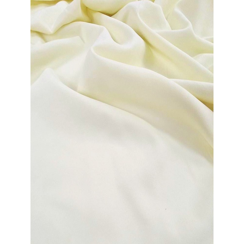 Плътна мека завеса в цвят слонова кост-2