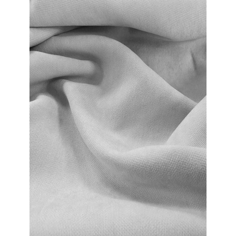 Мека плътна завеса в светло сив цвят-2