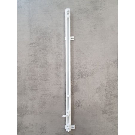 Алуминиев единичен корниз в бяло - 3700-6