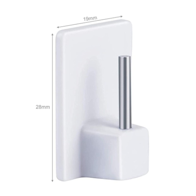 Лепенки за телескопични релси в бял цвят-3