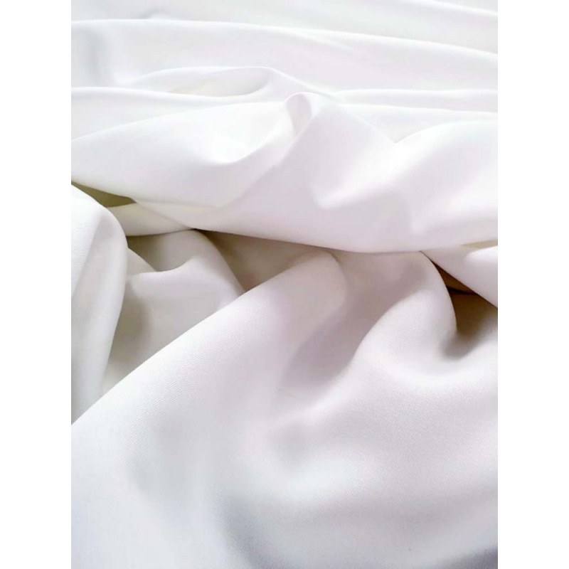 Плат за завеса от бял блекаут-2