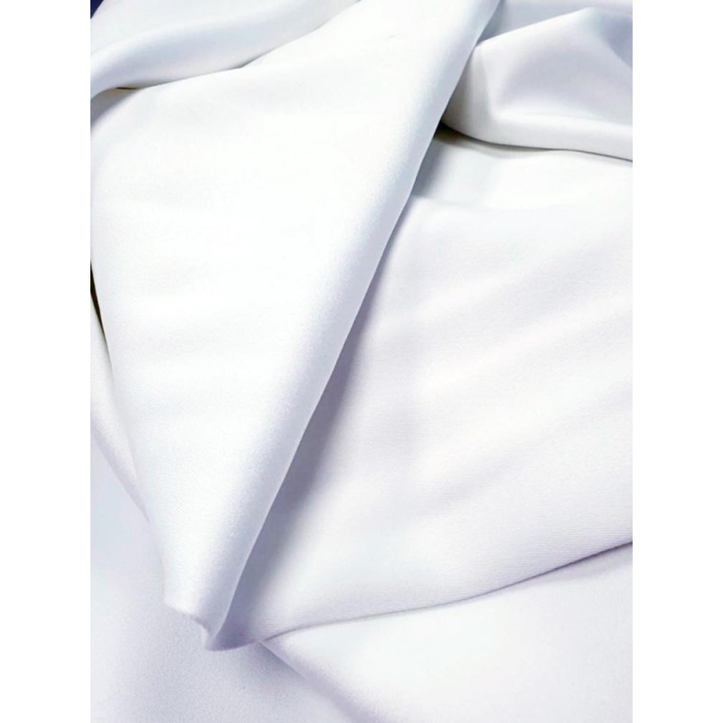 Плат за завеса от бял блекаут-3