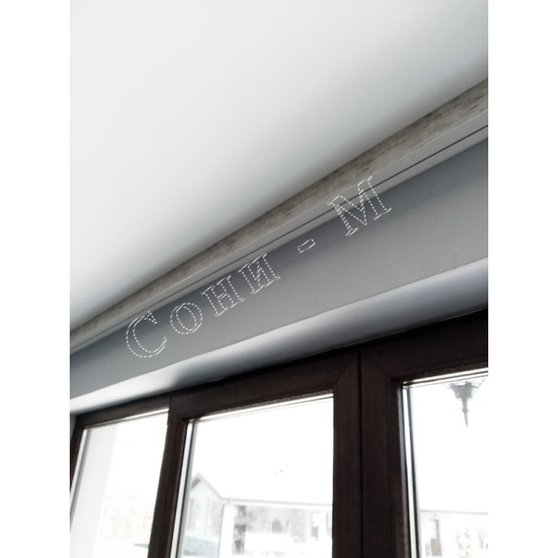 Двуканална немска релса за пердета CM-2