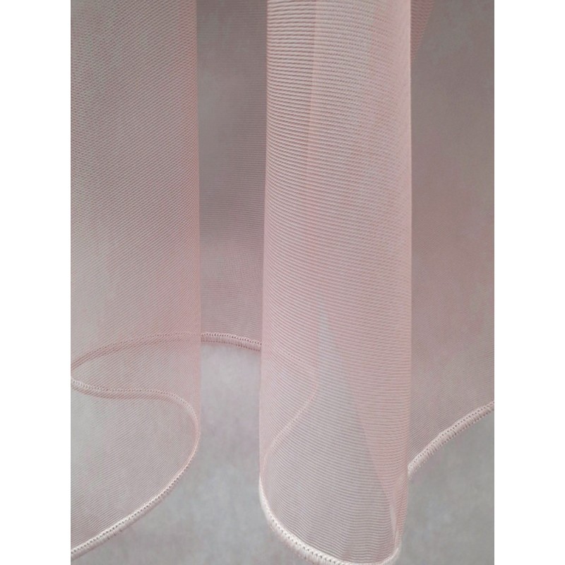 Изчистена органза в цвят пепел от рози-2