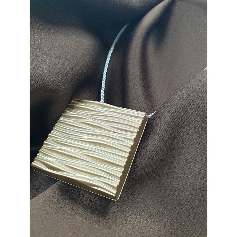 Магнит за перде с квадратна форма и лек релеф-3