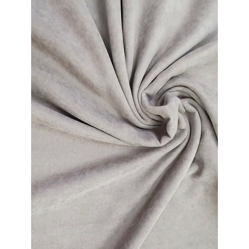 Плат за плътна завеса в светло сив цвят-3