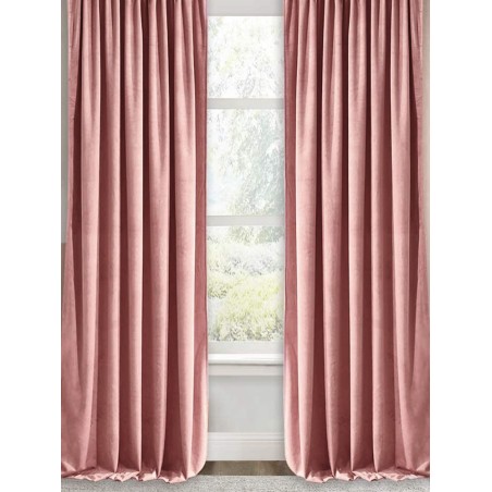 Готова розова завеса 2.50x2.50м.-1