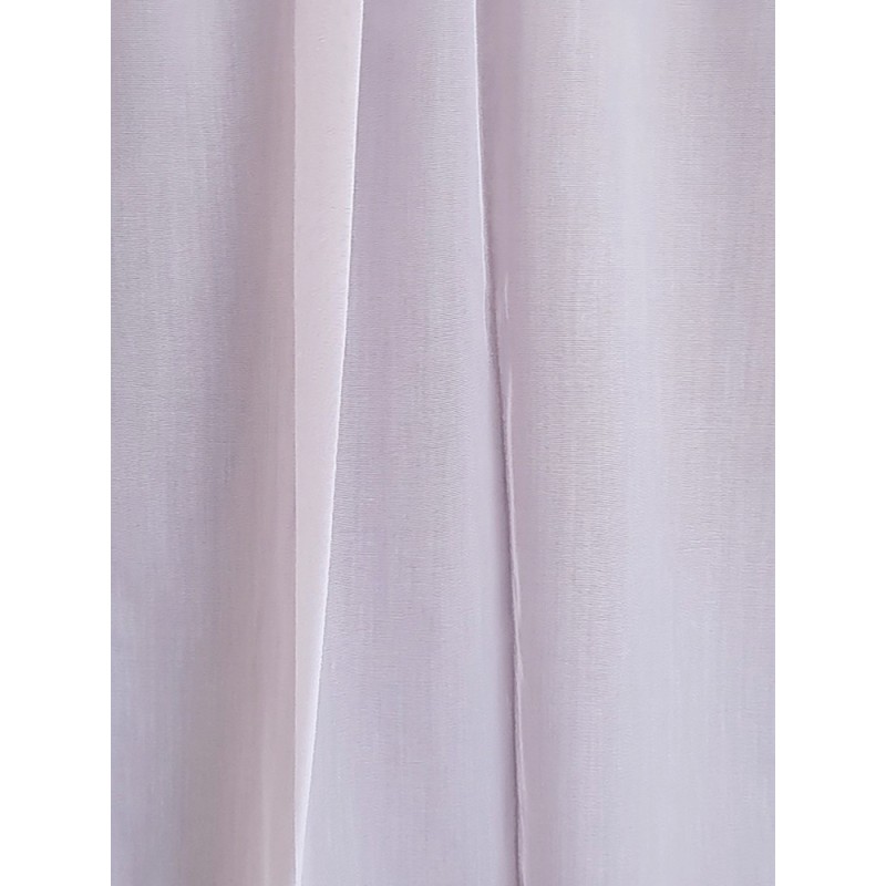 Едноцветна органза в светло лилав цвят-2