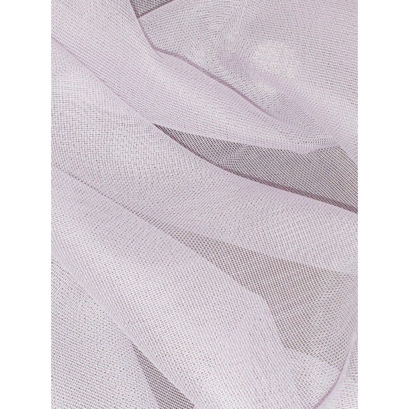 Едноцветна органза в светло лилав цвят-3