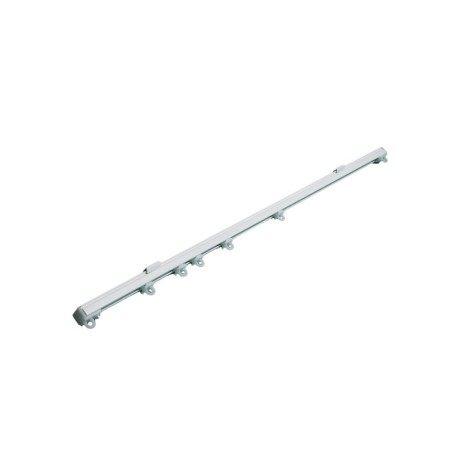 Алуминиев единичен корниз в бяло - 3700-2