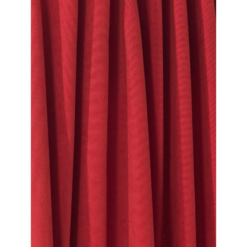 Плътна завеса в червен цвят-2