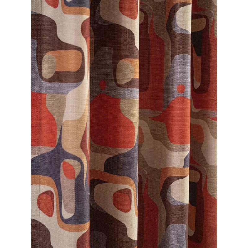 Колоритен и абстрактен плат за завеси-2